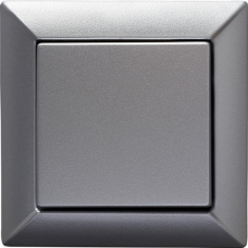 Рамка 1 пост, JUNG Eco Profi алюміній