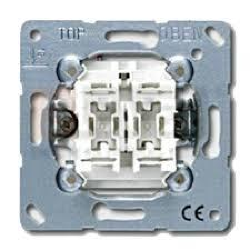 Механізм вимикача 2-клавішного Jung ECO PROFI, EP405U