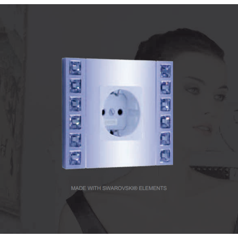 Вимикачі FEDE колекція CRYSTAL DE LUXE SAND, VELVET & DECOR Вимикачі FEDE колекція CRYSTAL DE LUXE SAND, VELVET & DECOR