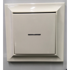 Рамка 1 пост,ECO PROFI STANDART Слонова кістка