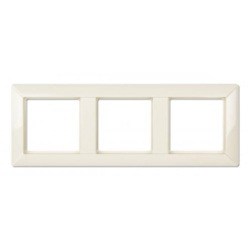 Рамка 3 поста, JUNG Eco Profi Слонова кістка