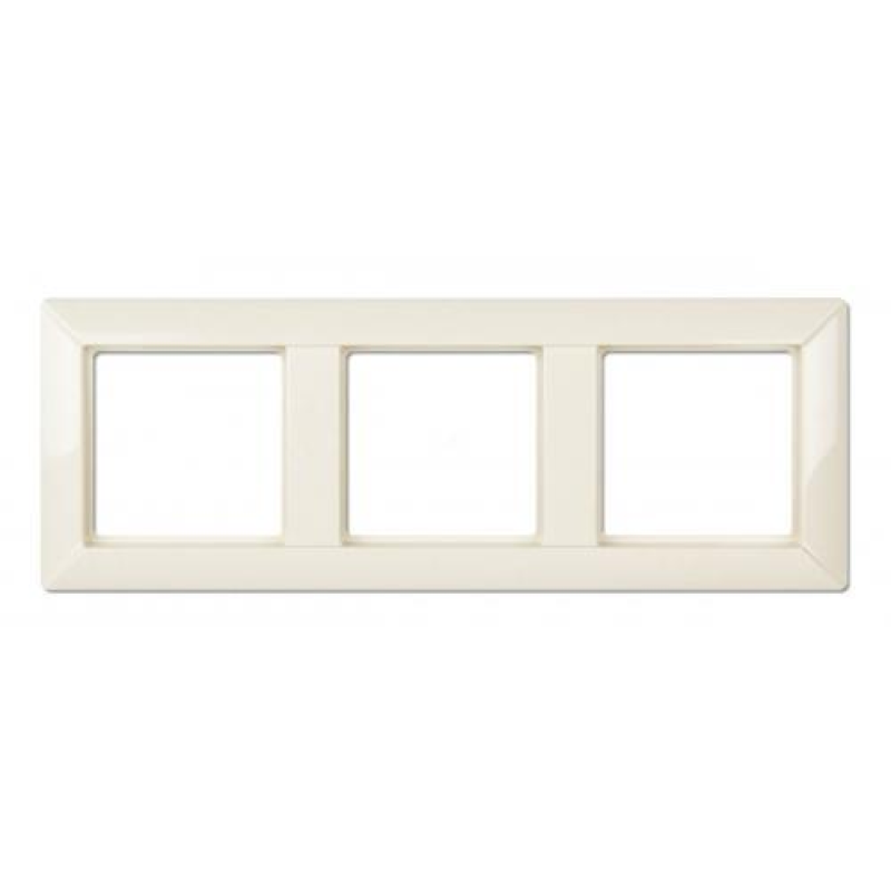 Рамка 3 поста, JUNG Eco Profi Слонова кістка