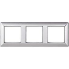 Рамка 3 поста, JUNG Eco Profi Алюміній