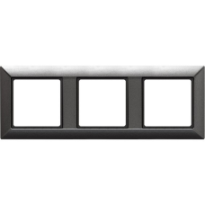 Рамка 3 поста, JUNG Eco Profi Антрацит