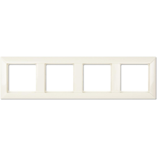 Рамка 4 пости, JUNG Eco Profi Слонова кістка