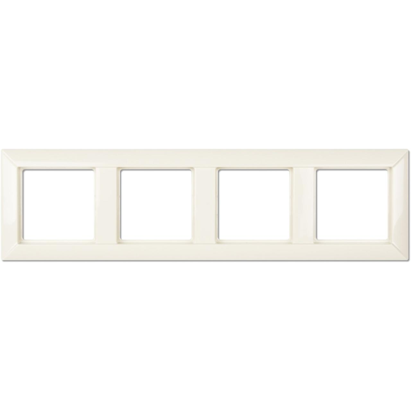 Рамка 4 пости, JUNG Eco Profi Слонова кістка Рамка 4 пости, JUNG Eco Profi Слонова кістка