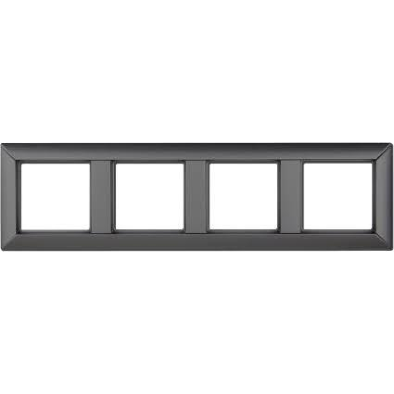 Рамка 4 пости, JUNG Eco Profi Антрацит Рамка 4 пости, JUNG Eco Profi Антрацит