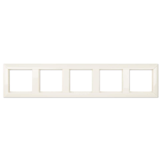 Рамка 5 поста, JUNG Eco Profi Слонова кістка