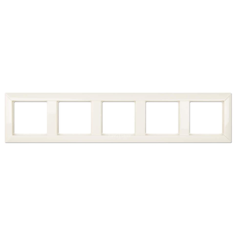 Рамка 5 поста, JUNG Eco Profi Слонова кістка Рамка 5 поста, JUNG Eco Profi Слонова кістка