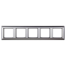 Рамка 5 поста, JUNG Eco Profi Алюміній