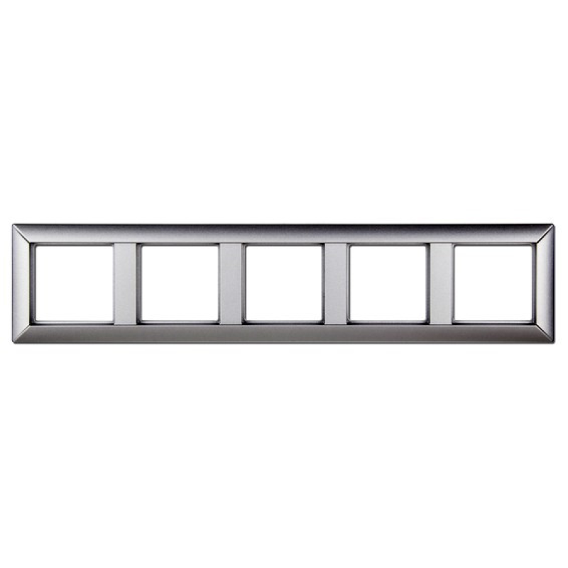 Рамка 5 поста, JUNG Eco Profi Алюміній Рамка 5 поста, JUNG Eco Profi Алюміній