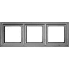 Рамка 3 поста,JUNG Eco Profi DECO Алюміній