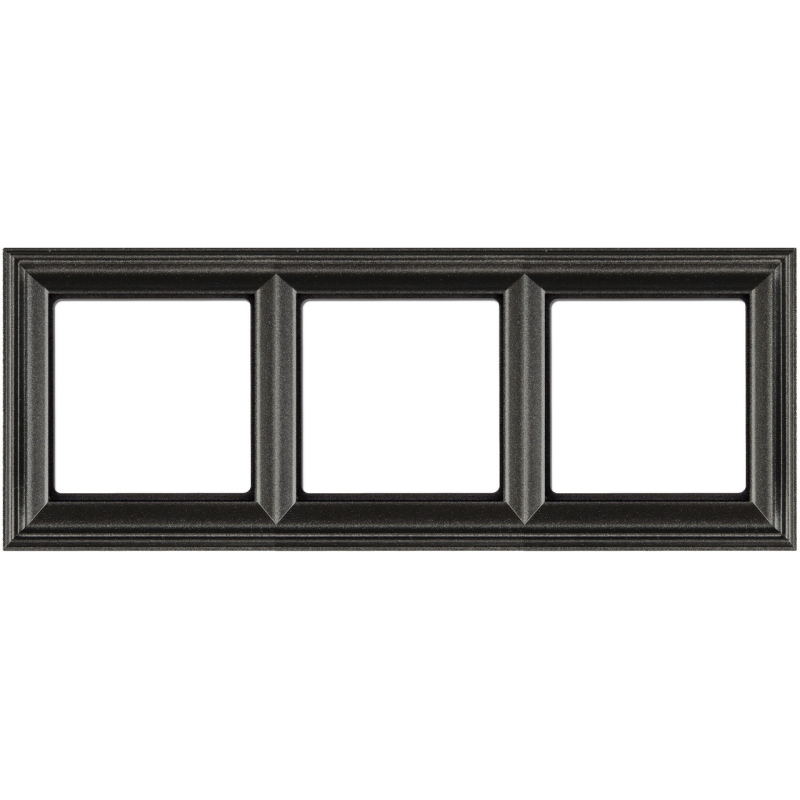 Рамка 3 поста,JUNG Eco Profi DECO Антрацит Рамка 3 поста,JUNG Eco Profi DECO Антрацит