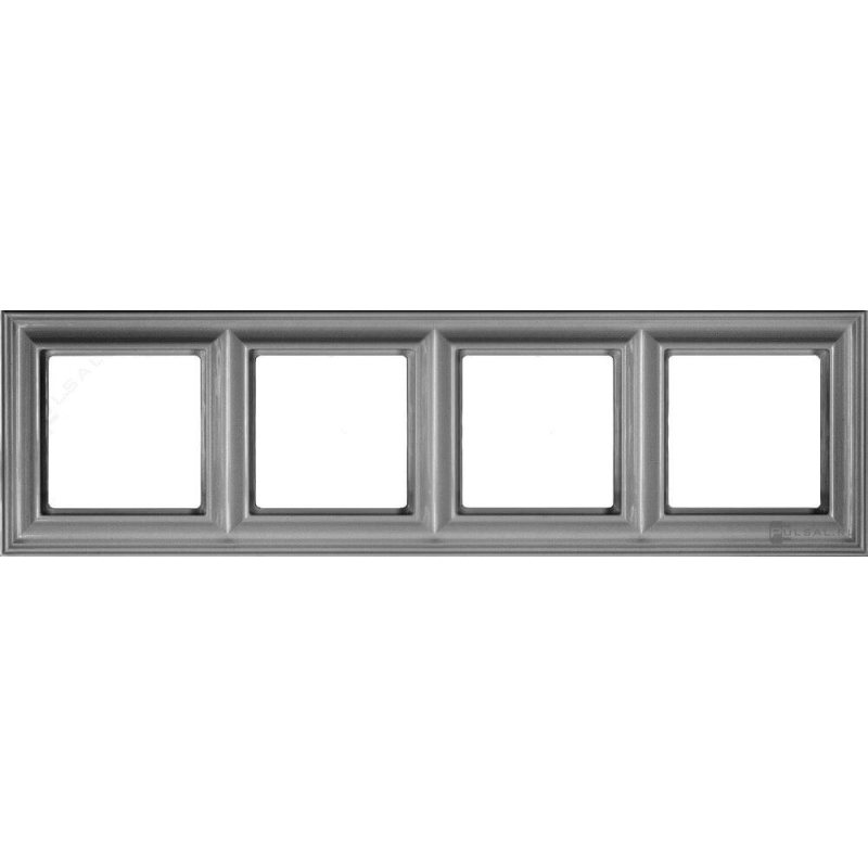 Рамка 4 пости,JUNG Eco Profi DECO Алюміній Рамка 4 пости,JUNG Eco Profi DECO Алюміній