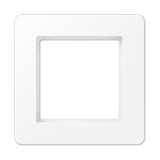 Рамка 1 пост, Jung A Flow, колір Білий матовий