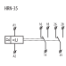 Реле напруги HRN-35 48-276V AC