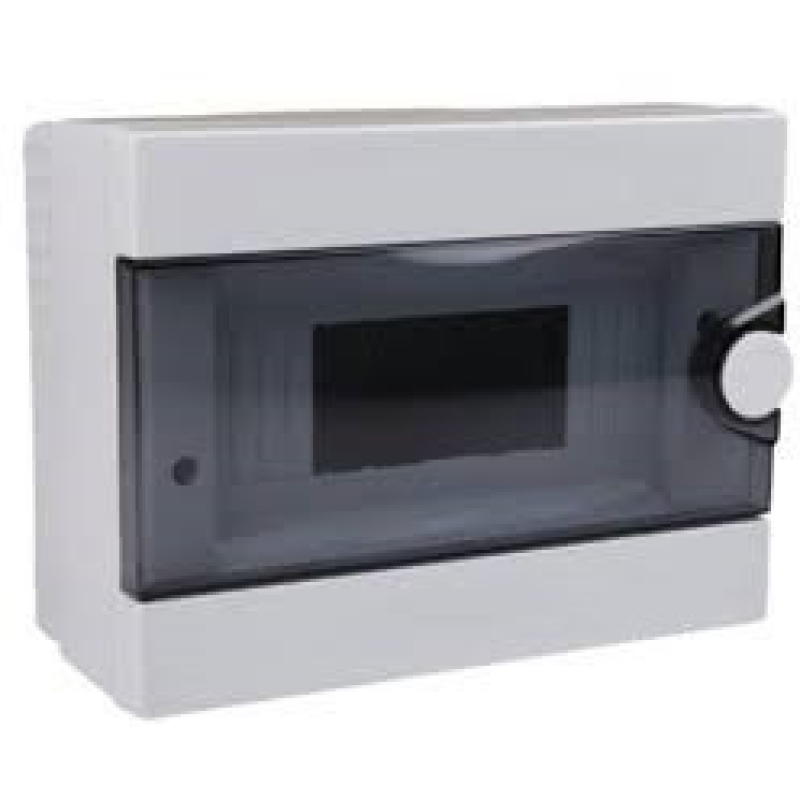 Бокс пластиковий ElectroHouse модульний для зовнішньої установки на 9 модулів IP20 Бокс пластиковий ElectroHouse модульний для зовнішньої установки на 9 модулів IP20