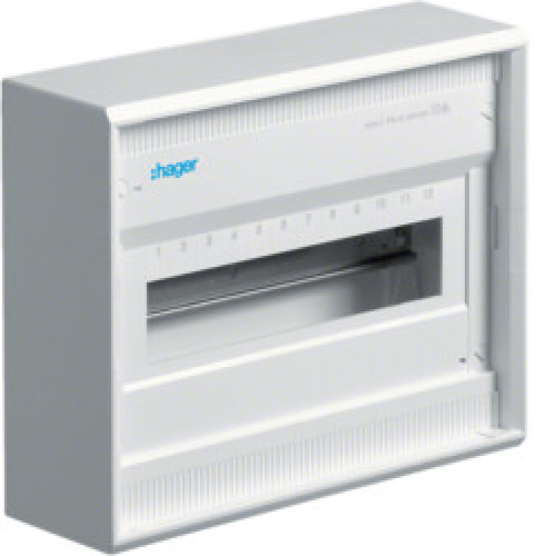 Щит накладної Hager на 12(14) модулів Volta Щит накладної Hager на 12(14) модулів Volta