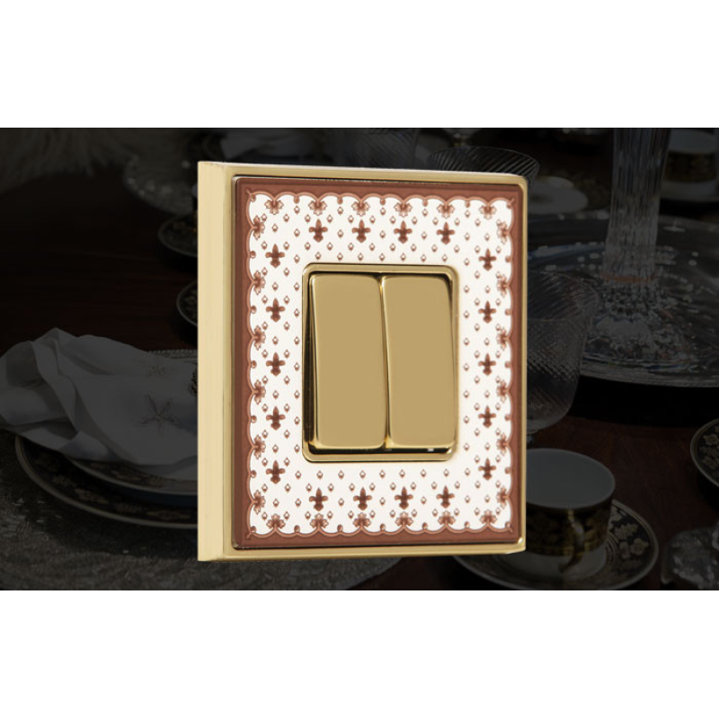 Вимикачі FEDE колекція Vintage Porcelain