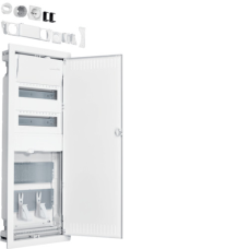 Щит Volta.Hybrid в/у, 24мод. + 2 панелі для ММ, сталеві двері