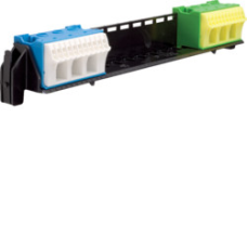 Утримувач з клемами PE/N: 11xN+11xPE / 3xN+3xPE