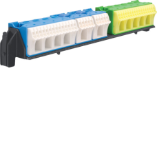 Клеми PE і N: 21xN+20xPE / 5xN+6xPE Hager