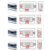 Бокс пластиковий ElectroHouse модульний для зовнішньої установки на 9 модулів IP20 Бокс пластиковий ElectroHouse модульний для зовнішньої установки на 9 модулів IP20