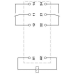 Проміжне мініатюрне реле 2СО, 8А, 230 В АС REL-MR-230AC/21-21