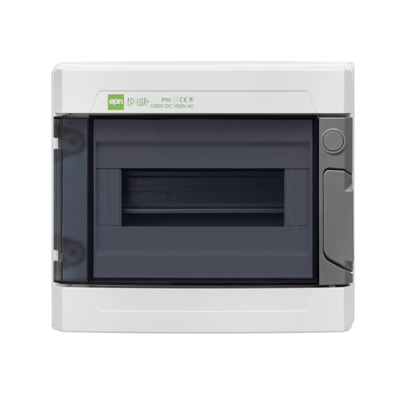 Щит IP 65 навісний 1/9 мод. (N+PE) EP-LUX Щит IP 65 навісний 1/9 мод. (N+PE) EP-LUX
