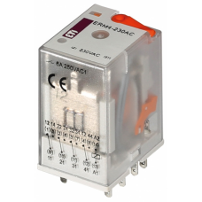 Реле проміжне електромеханічне 4CO ETI ERM4-230AC 4P 2473010
