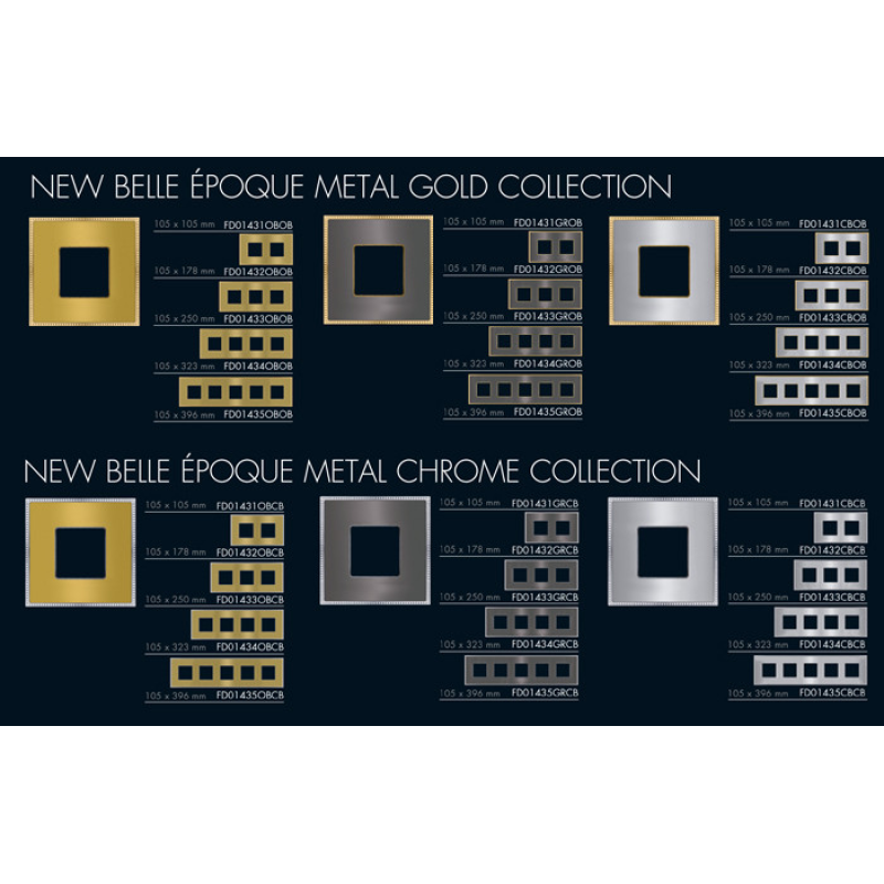 Вимикачі FEDE колекція Belle Époque Metal Вимикачі FEDE колекція Belle Époque Metal