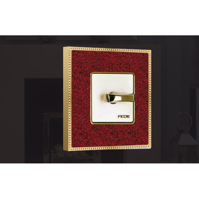 Вимикачі FEDE колекція Belle Époque Corinto