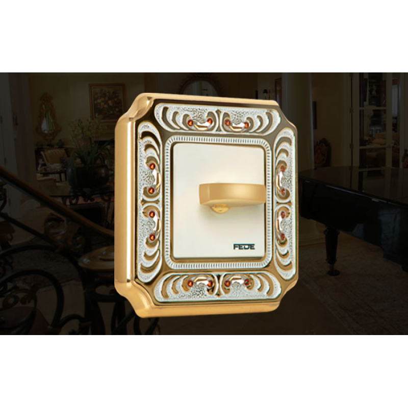 Вимикачі FEDE колекція CRYSTAL DE LUXE Palace