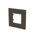 Рамка 1 пост ABB Zenit антрацит N2271 AN Рамка 1 пост ABB Zenit антрацит N2271 AN