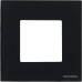 Рамка 1 пост ABB Zenit чорне скло N2271 CN Рамка 1 пост ABB Zenit чорне скло N2271 CN