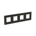 Рамка 4 пости ABB Zenit антрацит N2274 AN Рамка 4 пости ABB Zenit антрацит N2274 AN