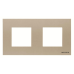 Рамка 2 пости ABB Zenit шампань N2272 CV Рамка 2 пости ABB Zenit шампань N2272 CV