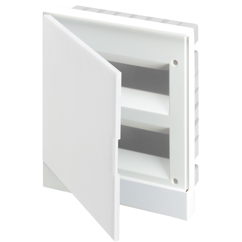 Розподільчий щит ABB 16 Модуля з білими дверцятами, що вбудовується, Basic E BEF401216 Розподільчий щит ABB 16 Модуля з білими дверцятами, що вбудовується, Basic E BEF401216