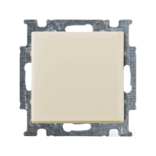 Вимикач одноклавішний прохідний ABB Basic55 слонова кістка 2006/6 UC-92-507