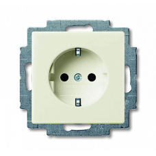 Розетка ABB Basic55 білий шале 20 EUC-96-507