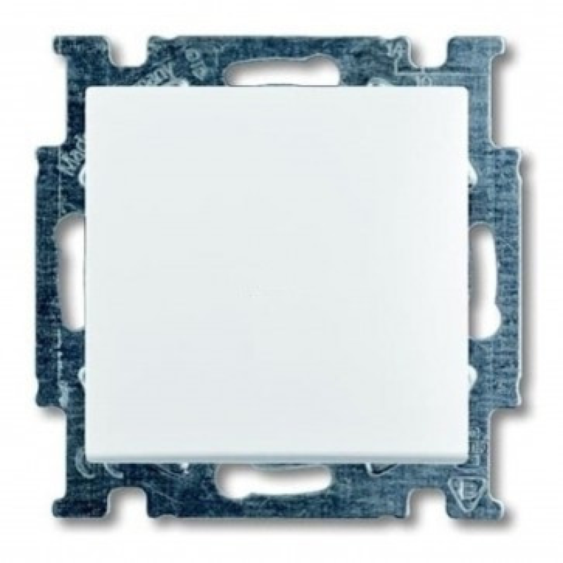 Вимикач одноклавішний прохідний ABB Basic55 білий 2006/6 UC-94-507 Вимикач одноклавішний прохідний ABB Basic55 білий 2006/6 UC-94-507