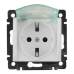 Розетка вологозахищена IP44 із заземленням, білий, 774220 Legrand Valena Розетка вологозахищена IP44 із заземленням, білий, 774220 Legrand Valena