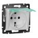 Розетка вологозахищена IP44 із заземленням, білий, 774220 Legrand Valena Розетка вологозахищена IP44 із заземленням, білий, 774220 Legrand Valena