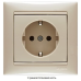 Розетка із заземленням, слонова кістка, 774320 Valena Legrand