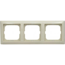 РАМКА 3 ПОСТА ABB Basic55 слонова кістка 2513-92