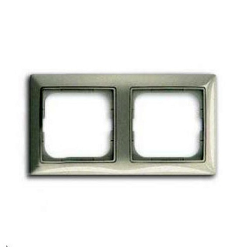 РАМКА 2 ПОСТА ABB Basic55 шампань 2512-93-507 РАМКА 2 ПОСТА ABB Basic55 шампань 2512-93-507