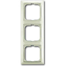 Рамка 3 ПОСТА ABB Basic55 шале білий 2513-96-507
