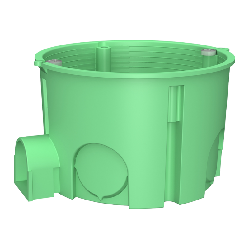 MB001 Установча коробка для суцільних стін (цегла, бетон) (65мм*45мм)