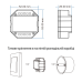 Usmart Dim (0/1-10V) UL1(WT) Вбудований димер WiFi Tuya + RF + Push AC