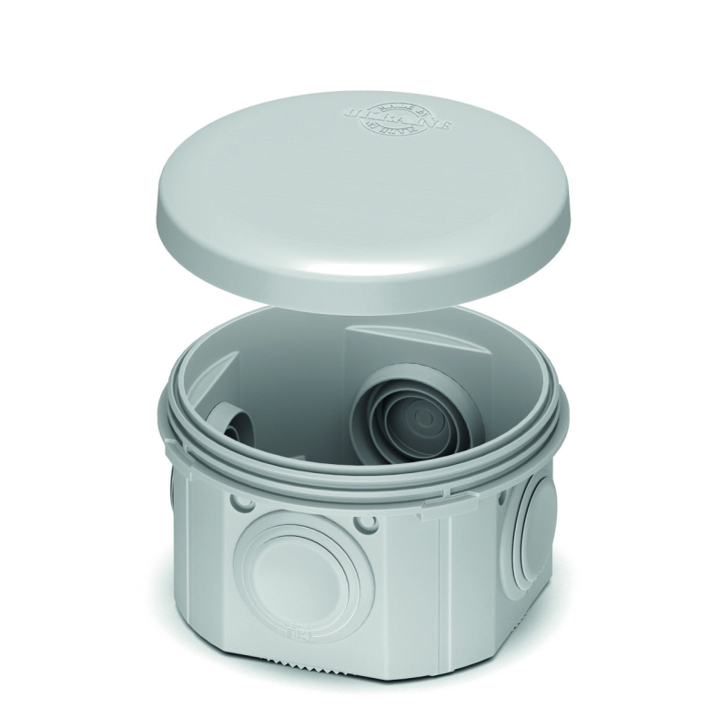 Коробка розподільча (80*40) відкритого монтажу IB004 Коробка розподільча (80*40) відкритого монтажу IB004